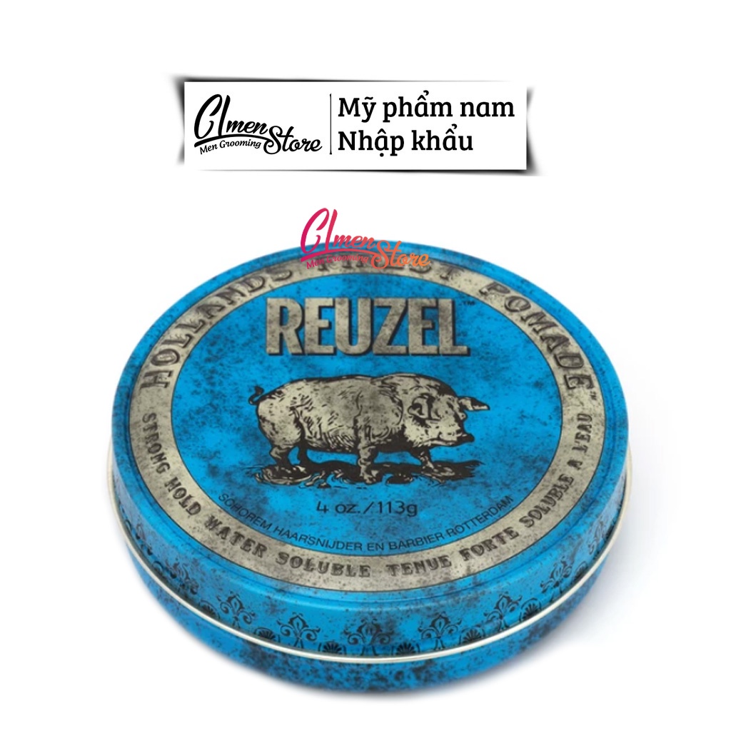 [FULL LINE] Reuzel Pomade tạo kiểu tóc [Blue - Pink - Red - Extreme Hold - Green - Matte Clay - Fiber] - Full size