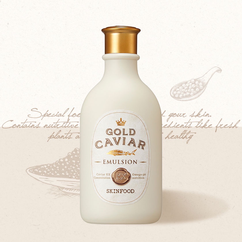 Skinfood Gold Caviar EX Emulsion 145ml