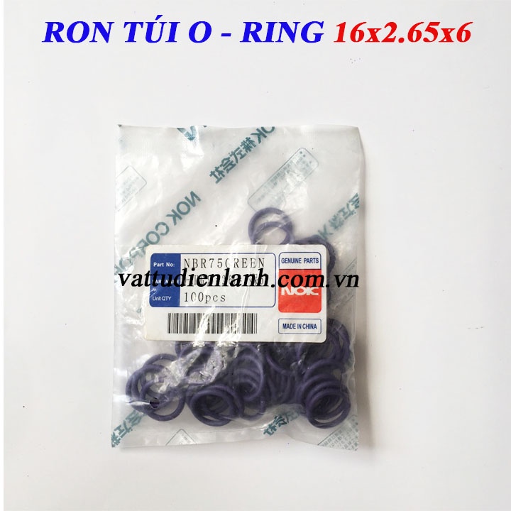 Ron Zoăng Túi O - Ring 16x2.65x6