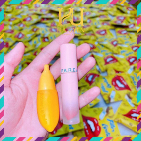 Son filler Khử Thâm Collagen Son Chuối Banana fliller Lipstick Tặng 01 Son Kem Siêu Lì P.A.R.E.A | BigBuy360 - bigbuy360.vn
