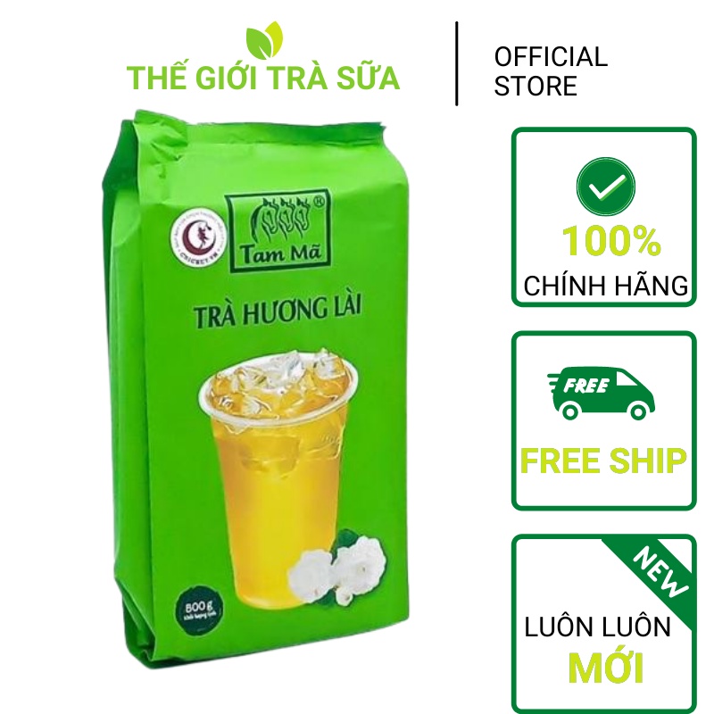 Trà lài Tam Mã (500 gram) vị thơm ngon dùng pha đồ uống giải khát , loại trà thượng hạng - cửa hàng thê giới trà sữa