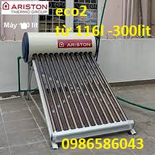 Máy Nước Nóng Năng Lượng Mặt Trời Ariston Eco 2 - chính hãng 100%