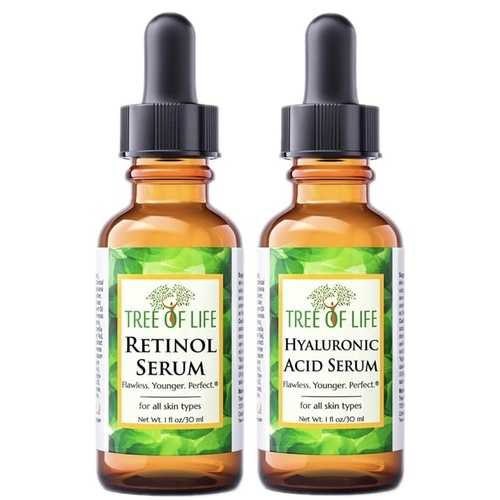 Serum dưỡng da Vitamin C/Retinol/Hyaluronic Tree of Life 30ml/60ml USA