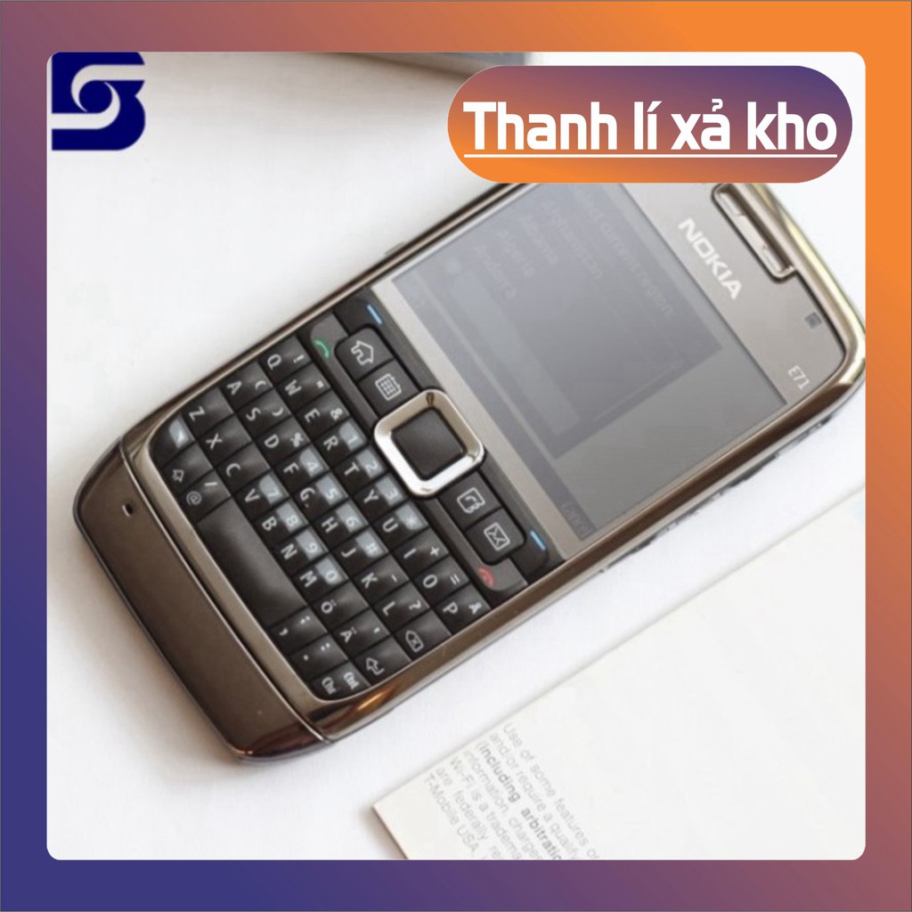 XẢ KHO HANG  ĐIỆN THOẠI NOKIA E71 CHÍNH HÃNG SIÊU BỀN-BẢO HÀNH 12THÁNG XẢ KHO HANG