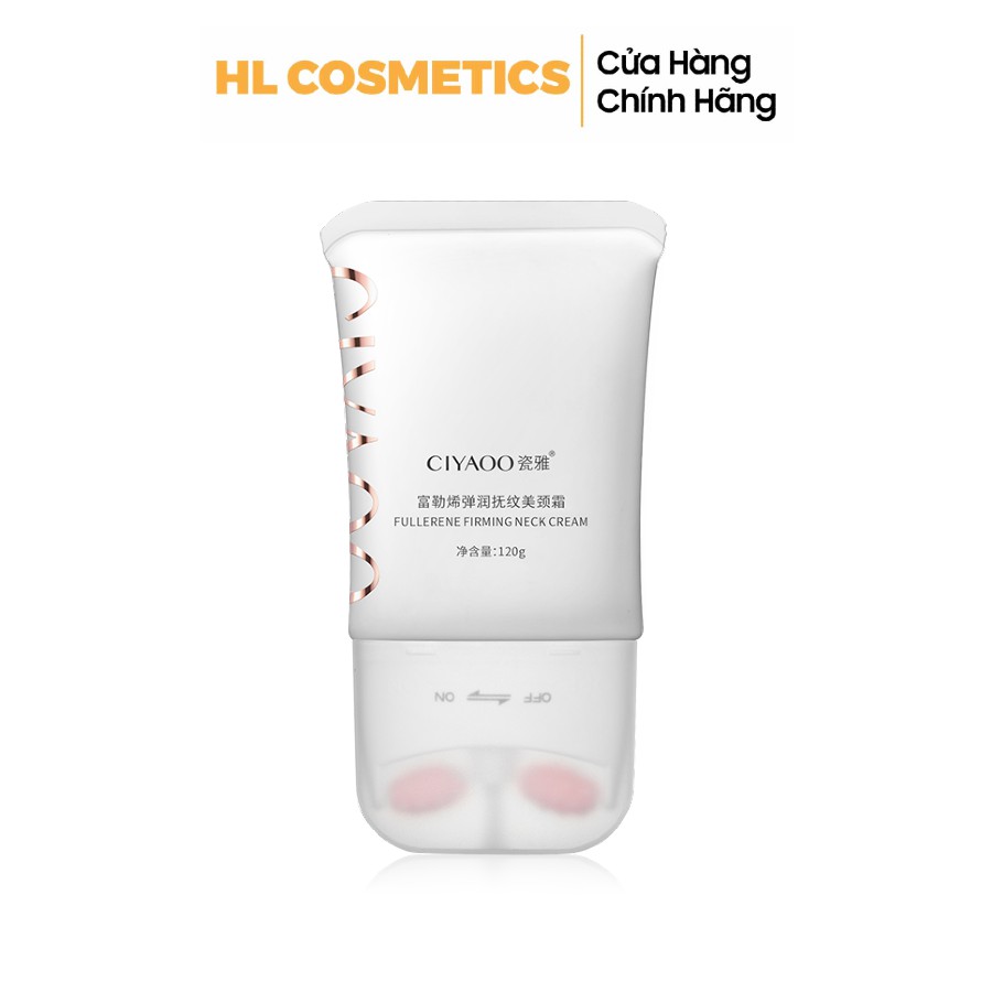 Kem Dưỡng Massage Vùng Cổ Chống Nếp Nhăn CIYAOO Fullerene Neck Cream 120g