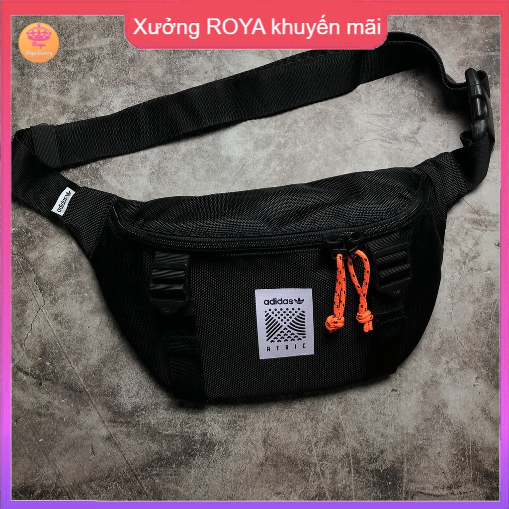 Túi Bao Tử  FREESHIP  Nam Nữ Unisex Túi Đeo Ngực Nam Nữ Thời Trang BumBag Black ADAR -(  Hàng Xịn ) ẢNH VIDEO THẬT