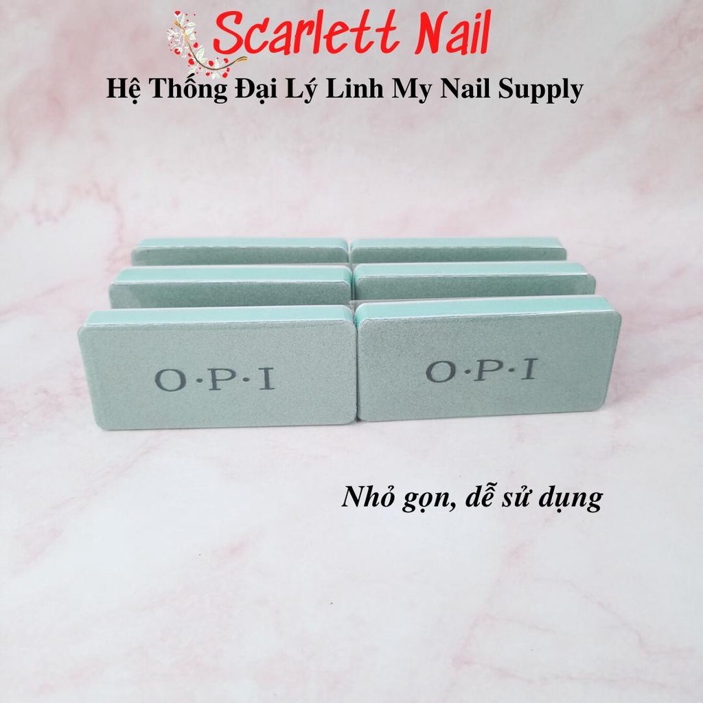 Phao Mịn Chà Móng OPI - Phao Đánh Bóng Móng Tay Buffer Mịn