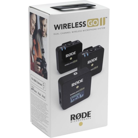 Micro không dây Rode Wireless Go 2 NEW Fullbox - Mic cài áo Rode Wireless Go II
