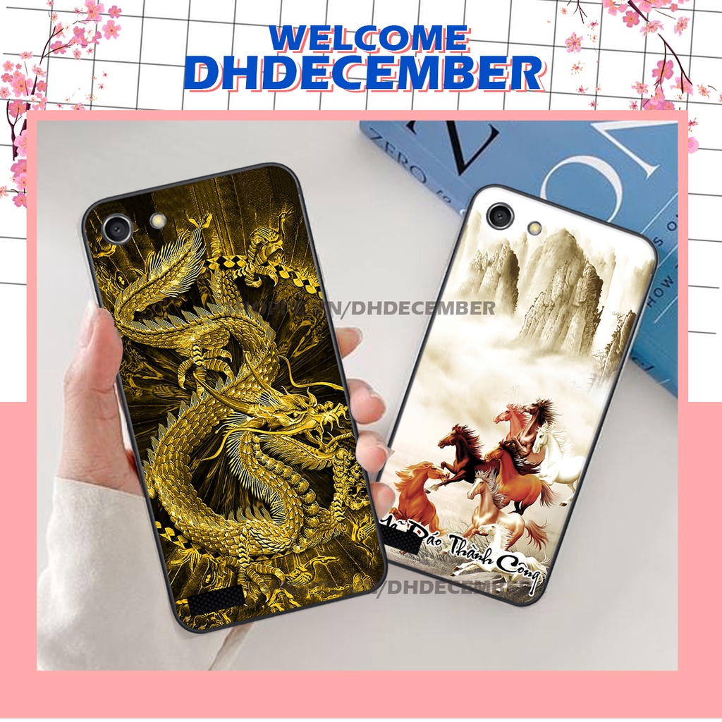 Ốp lưng Oppo A33 / NEO  7 in hình thư pháp tâm an vạn sự an ,mã đáo thành công SIÊU CHẤT