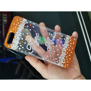 [IB DÒNG ĐT] ỐP lưng handmade đính đá TÊN THEO YÊU CẦU