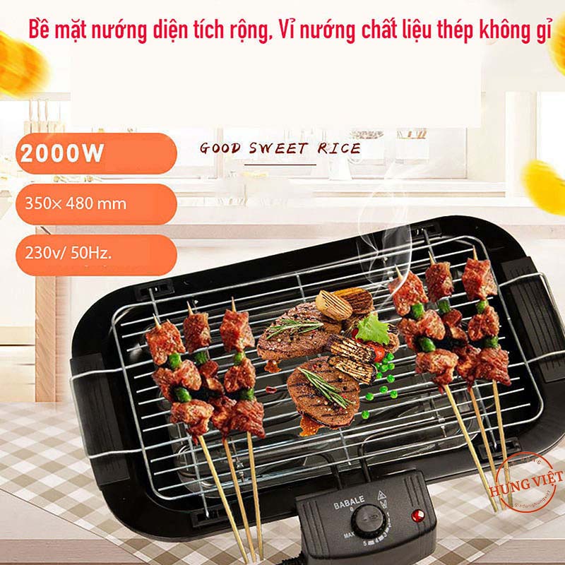 Bếp nướng điện không khói cao cấp