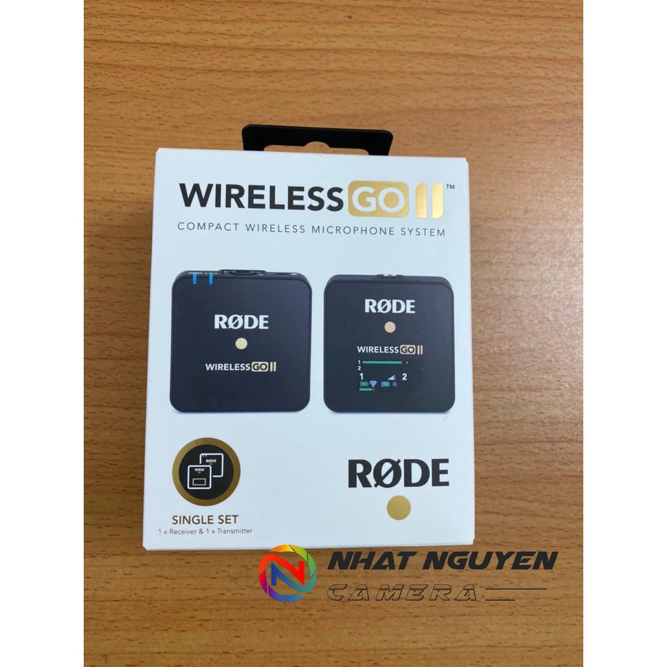 Mic cài áo RODE WireLess GO - Micro thu âm không dây RODE - Bảo Hành 12 Tháng