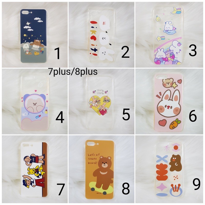 Ốp iphone 7plus 8plus dẻo trong 7+ 8+