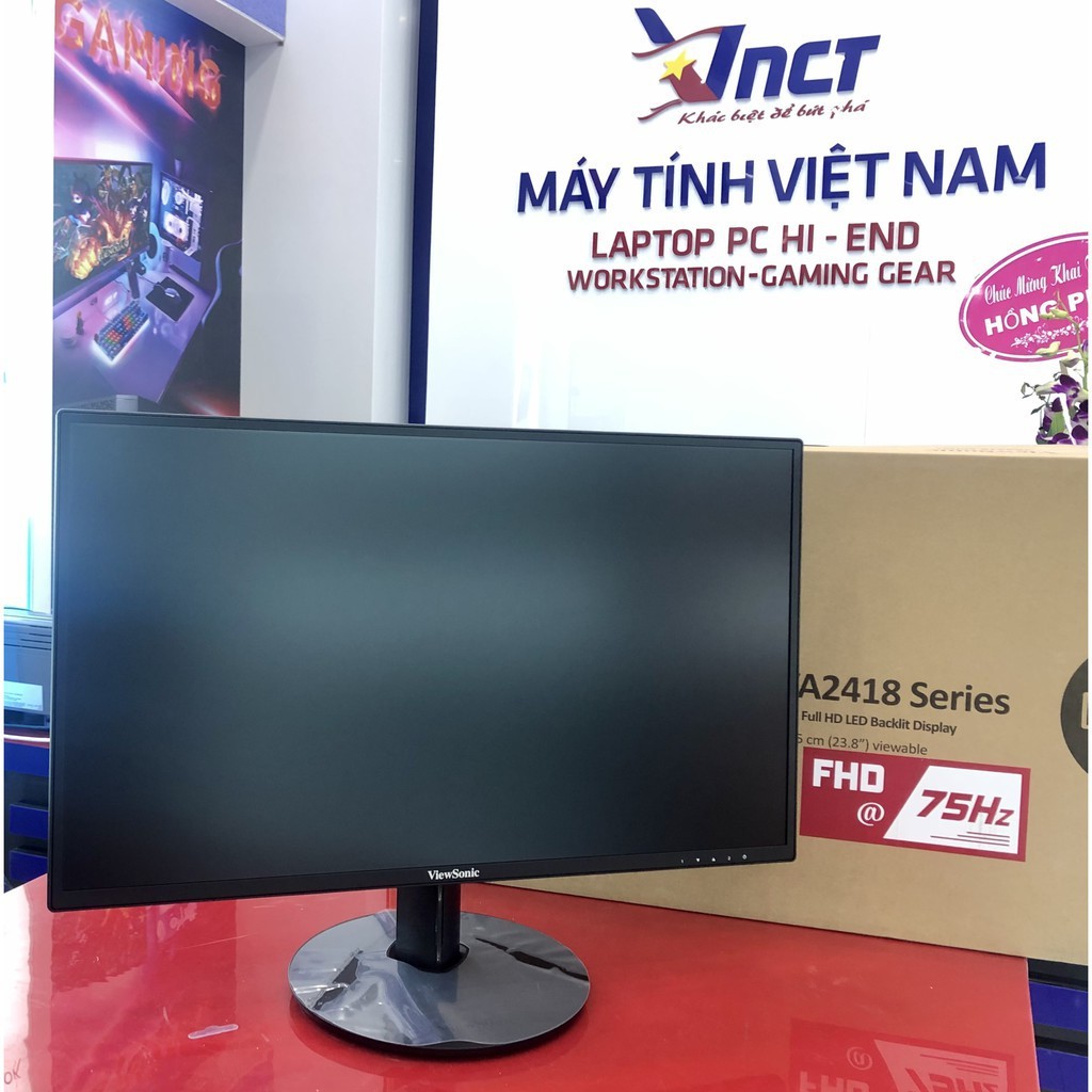 Màn hình 24 inch Viewsonic VA2418 - Công Nghệ IPS - Bảo hành 24 tháng !! | BigBuy360 - bigbuy360.vn