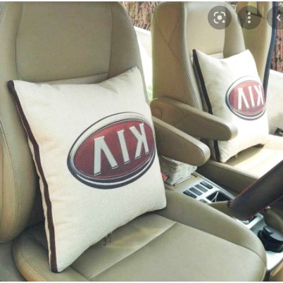 GỐI TỰA LƯNG KÈM CHĂN 2 TRONG 1 CHO XE ÔTÔ LOGO FROD