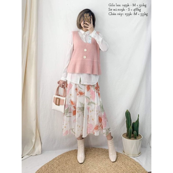 Set 3 món gile len 2hand