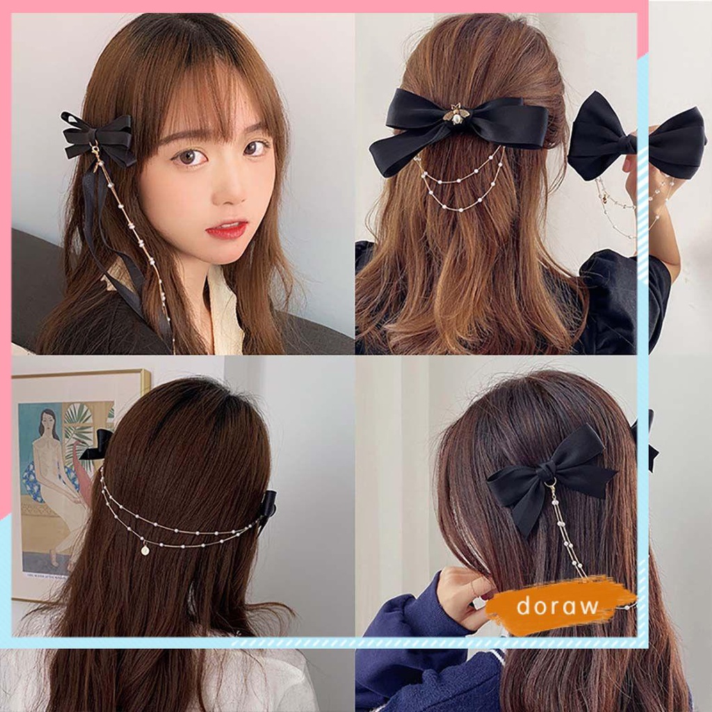 Dây Cột Tóc Co Giãn Hình Mèo / Cáo / Thỏ Dễ Thương Cho Nữ