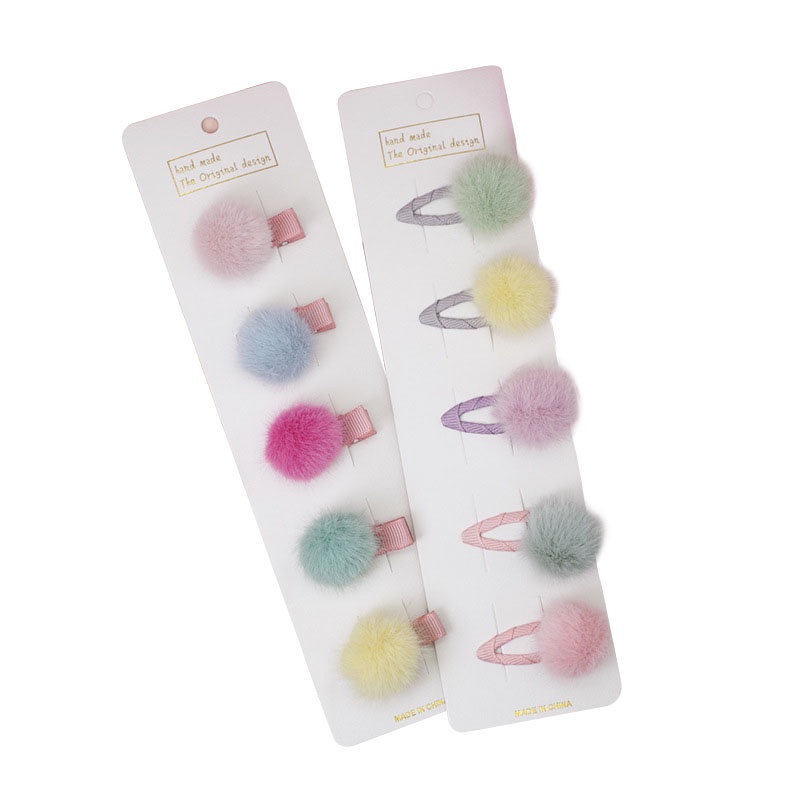 Set 5 Kẹp Tóc Dễ Thương Cho Bé Gái