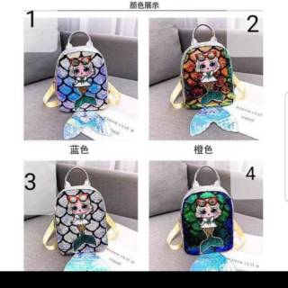 Túi SEQUIN Hình Nàng Tiên Cá Đẹp Mắt