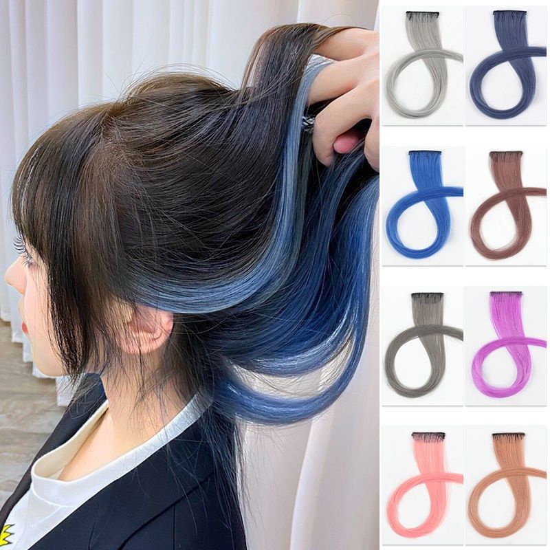 Bộ Tóc Giả Nhuộm Màu Gradient Phong Cách lisa One Piece Độc Đáo