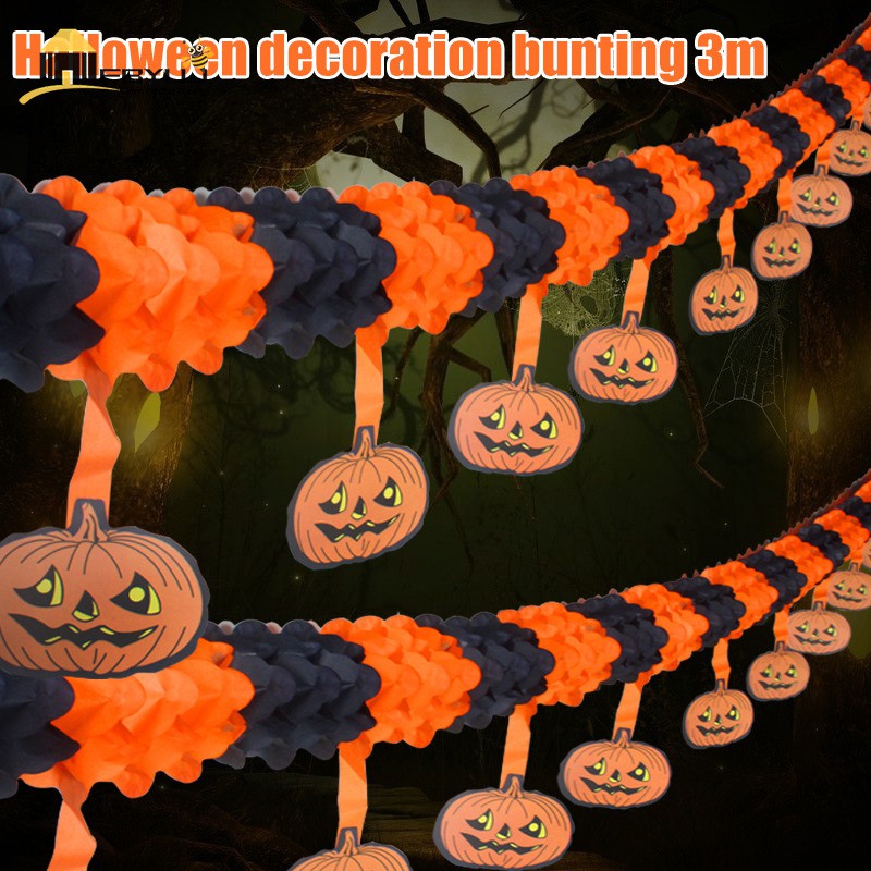 Dây Cờ Treo Trang Trí Tiệc Halloween