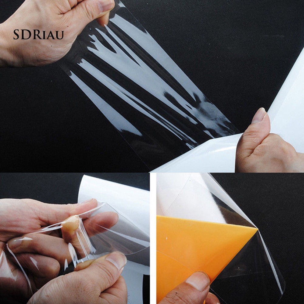 Miếng dán bảo vệ sơn xe hơi 15x300cm trong suốt chống trầy tiện dụng