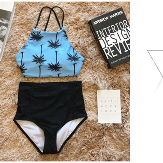 Đồ bơi dáng yếm quần cạp cao | BigBuy360 - bigbuy360.vn