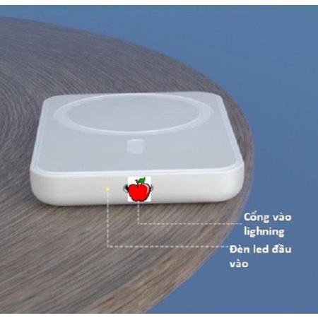Điện thoại di động Sạc nhanh, Sạc nhanh không dây 5000 / 10000mAh, Ngân hàng điện không dây từ tính mini