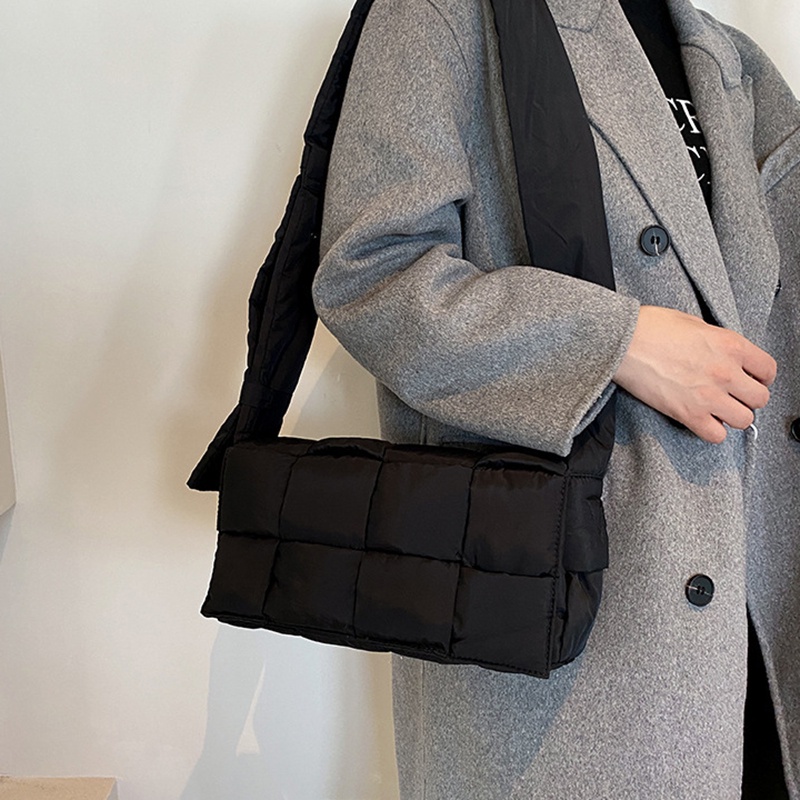 Túi Đeo Vai Vải oxford Dệt Dung Tích Lớn Thời Trang Cho Nữ