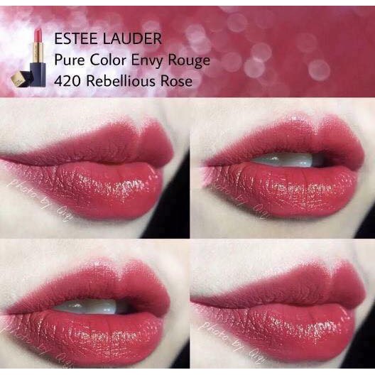 [BILL US - EL STORE] Son ESTEE LAUDER 420 rebellious rose màu đỏ đất