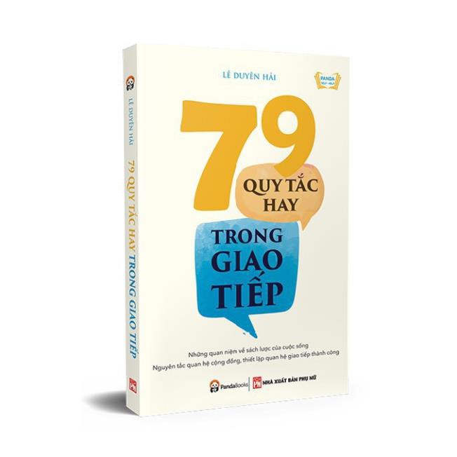 Sách - 79 Quy Tắc Hay Trong Giao Tiếp [Panda Books]