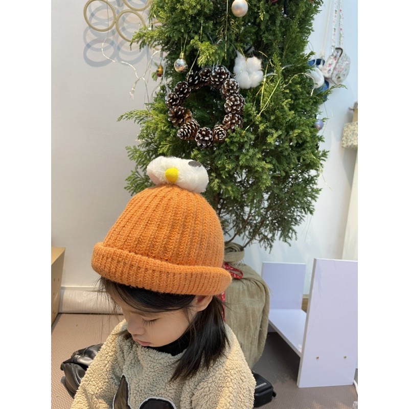 Mũ Hàn quốc cho bé có mắt ở trên hình ngộ nghĩnh đáng yêu
