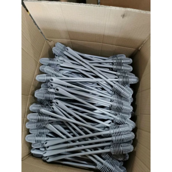 Dụng cụ rửa ly cốc, bàn chải rửa ly cốc bằng nhựa PP, TPR mềm dẻo