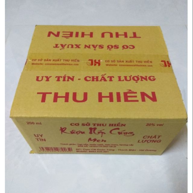 30 chai diệu nếp cúng 200ml Thu Hiền ( 1 thùng)