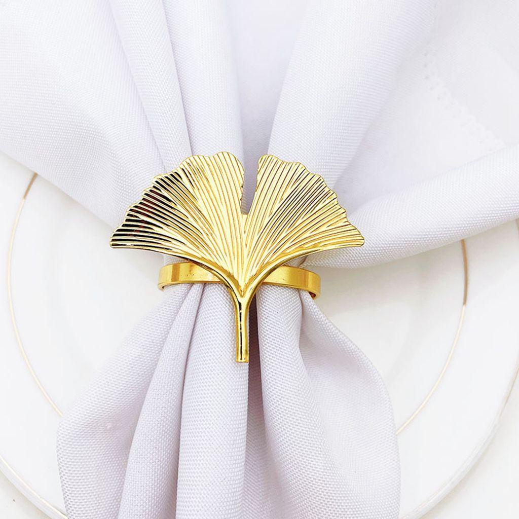 Giá Đỡ Khăn Ăn Bằng Hợp Kim Trang Trí Bàn Ăn Phong Cách Phương Tây Sáng Tạo