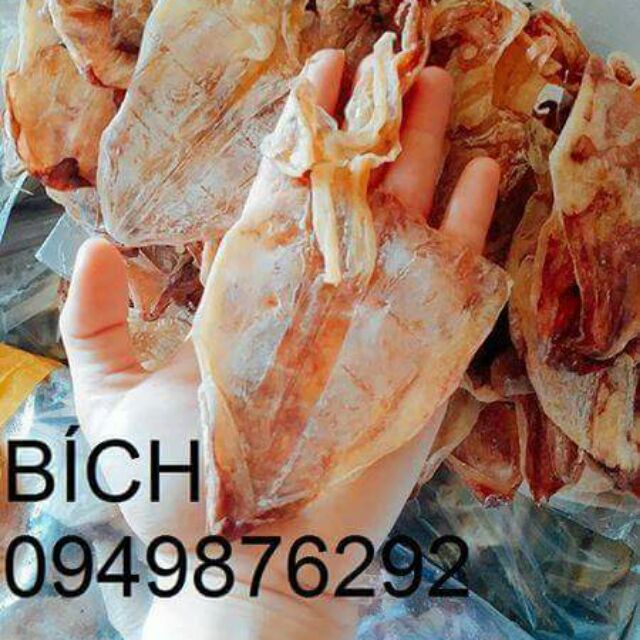 Mực vân đồn 1 nắng loại 1