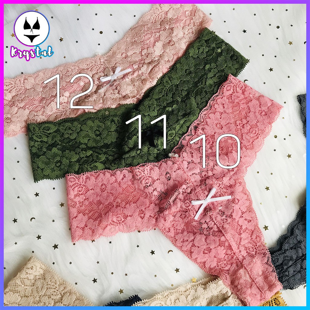 Quần lót ren lọt khe chữ T KRYSTAL KQT03 | BigBuy360 - bigbuy360.vn