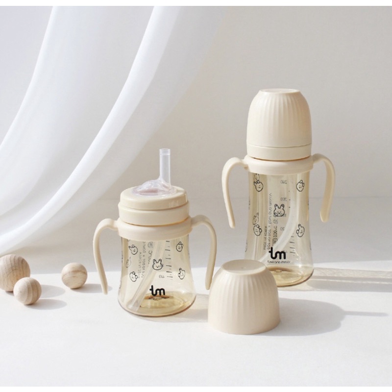 Bình sữa/ hút thỏ Tovi and Molly x Dottodot - made in Korea