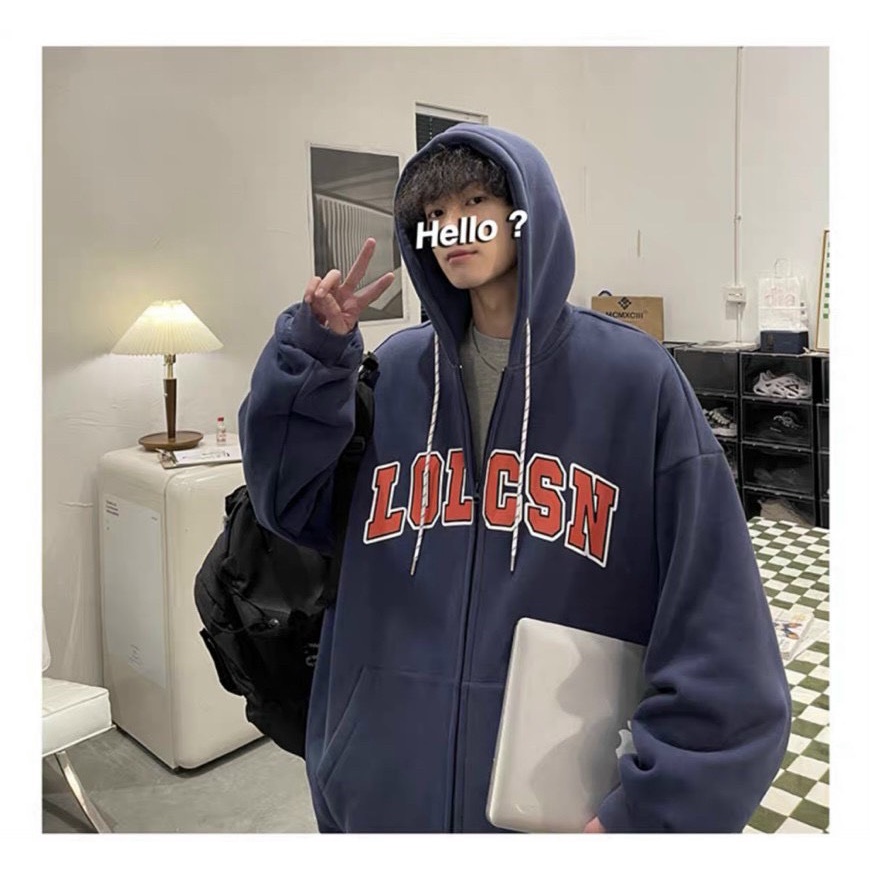Áo Khoác Hoodie Nam Nữ Có Dây Kéo Họa Tiết  Đẹp Cá TÍnh Thời Trang THu đông