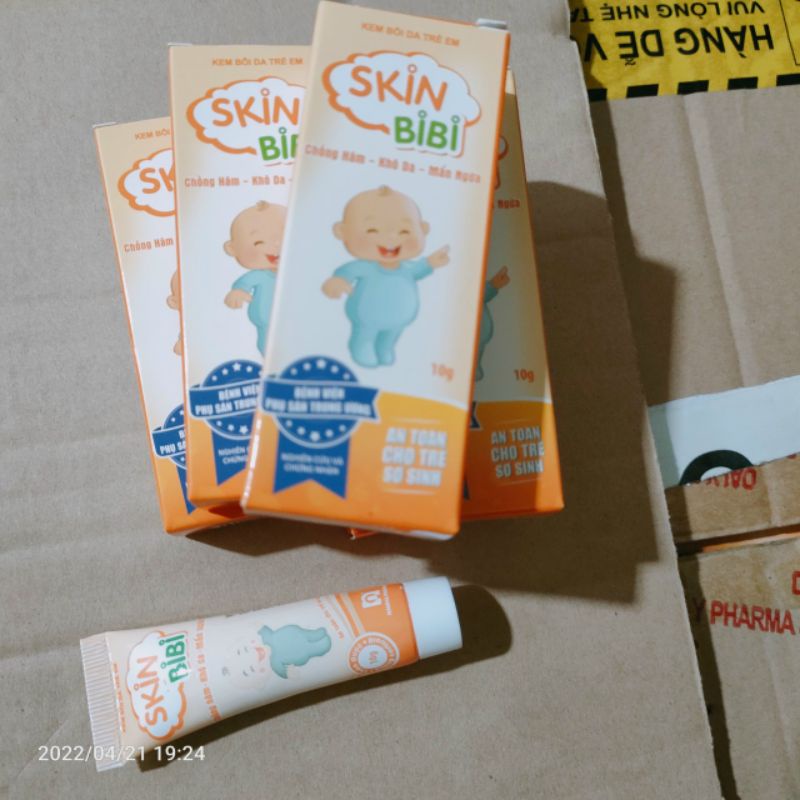 Kem bôi da trẻ em skin bibi