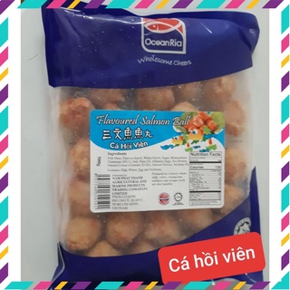 🍀cá hồi viên malay🍀 viên cá hồi malaysia, 500g