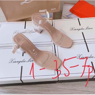 Sandal cao gót 5p