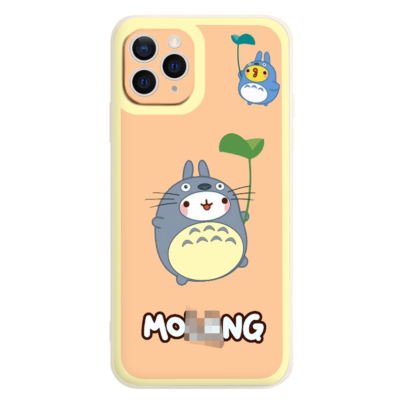 Ốp iphone - Ốp lưng iphone cạnh vuông bảo vệ camera mo-lang dành cho ip 6 đến 14promax - ng292