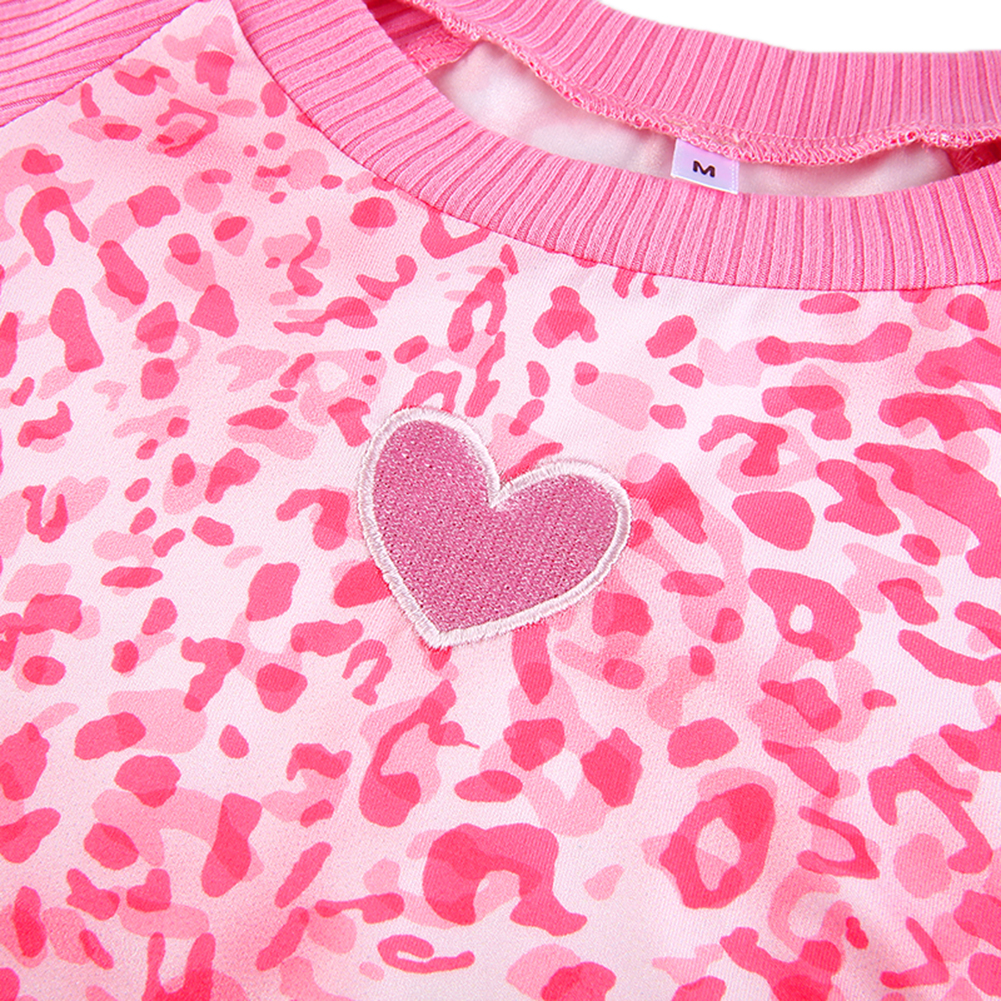 Áo Croptop Tay Ngắn Hoạ Tiết Da Báo Thời Trang Mùa Hè Dành Cho Phái Nữ