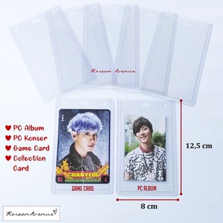 Toploader đựng card, bảo vệ ảnh size A7,size 12,5x8cm