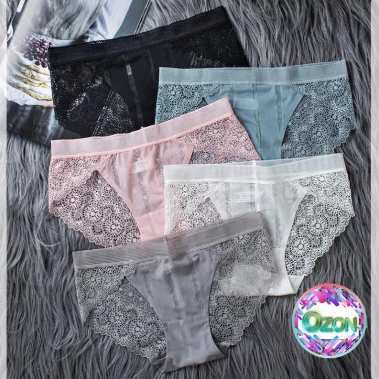 [Mã SRJULY1215 giảm 20K đơn 50K] Quần Lót Đúc Pha Ren Hoa Sexy Siêu Đẹp Cao Cấp DL110 | BigBuy360 - bigbuy360.vn