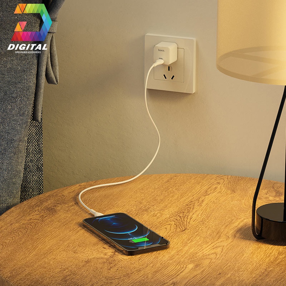 bộ sạc nhanh IP/tablet táo pd 20w hoco nc1