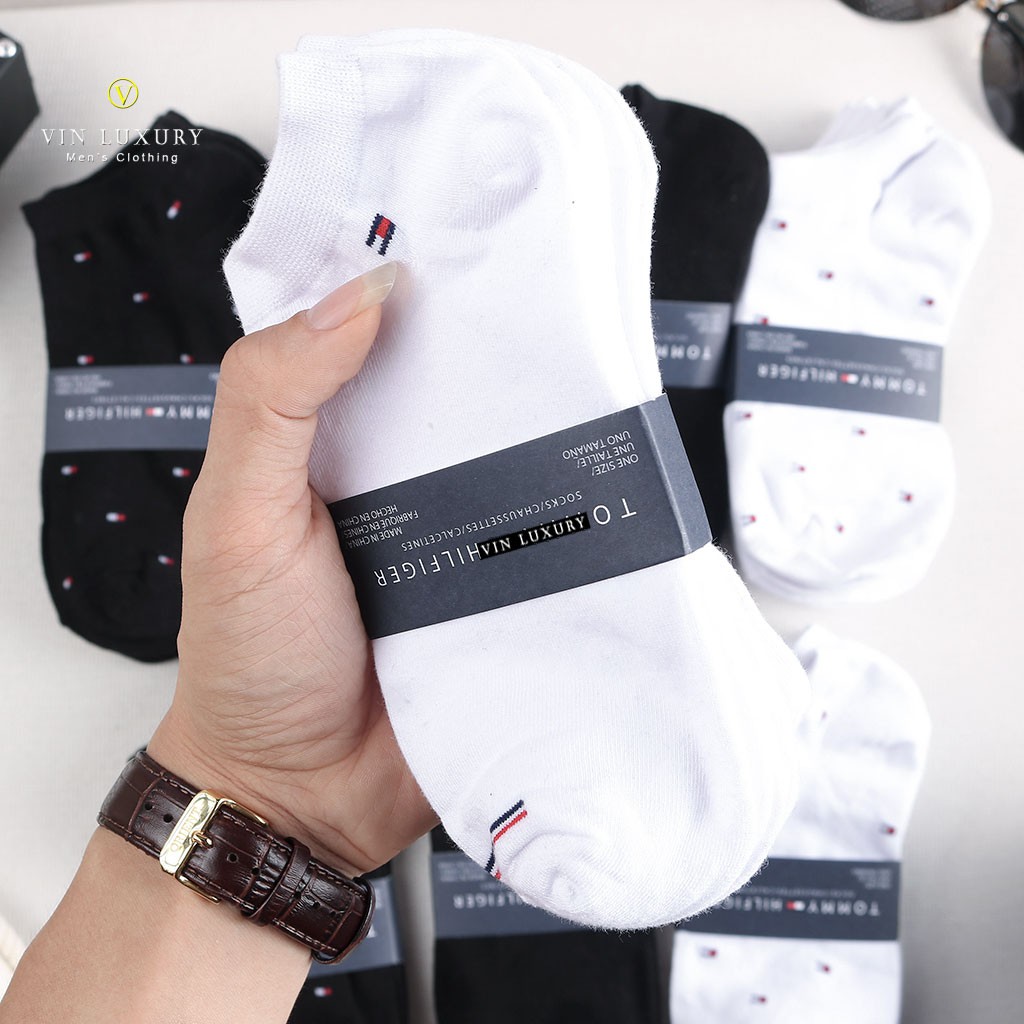 Set 3 Đôi Tất Cổ Ngắn Hàng Xuất Xịn - Vin Luxury Hàng Hiệu