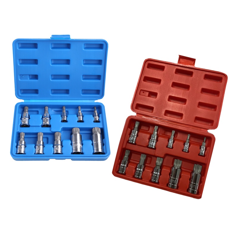 Bộ 10 Đầu Nối Trục Vuông 12 Điểm XZN Chuyên Dụng Cho Ca