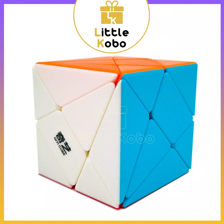 Rubik Biến Thể Axis Cube QiYi Rubic Stickerless Đồ Chơi Thông Minh